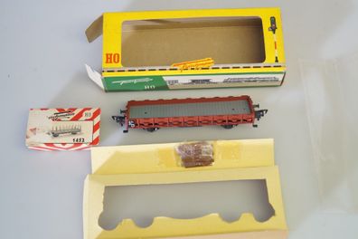 h0 Fleischmann 1452 Rungenwagen DB, top/ovp