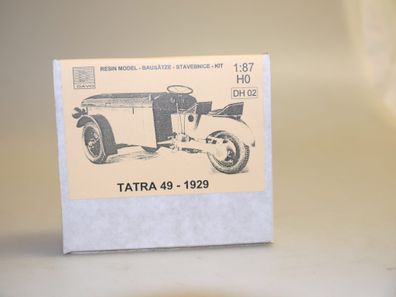 h0 Davo DH02 resin model/Bausatz Tatra 49 (1929), neuw./ovp