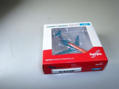 1:500 Herpa Wings 531115 Boeing 727-100 TransBrasil, neuw./ovp