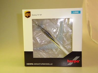 1:500 Herpa Wings 531023-001 Boeing 747-BF UPS, neuw./ovp