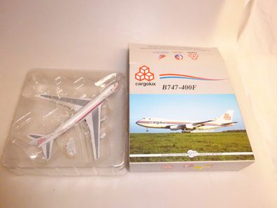 1:400 Dragon Models 55072B Cargolux Boeing 747-200 LX-ICV, neuw./ovp
