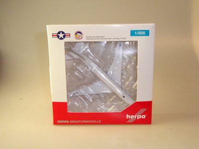 1:500 Herpa Wings 529266-001 USAF Boeing E-4b Nightwatch, neuw./ovp