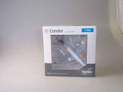 1:500 Herpa Wings 527521-001 Boeing 767-300ER Condor, neuw./ovp