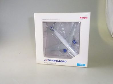 1:500 Herpa Wings 523561 Boeing Transaero, neuw./ovp