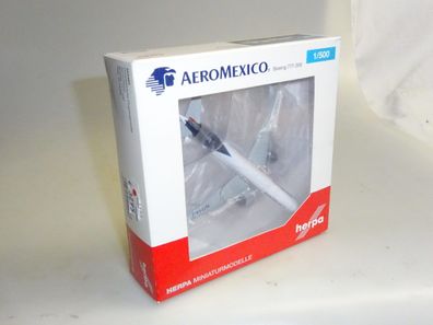 1:500 Herpa Wings 524483 Boeing 777-200 AeroMexico, neuw./ovp