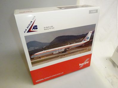 1:200 Herpa Wings 559911 Boeing 707-320 Air Berlin USA, neuw./ovp