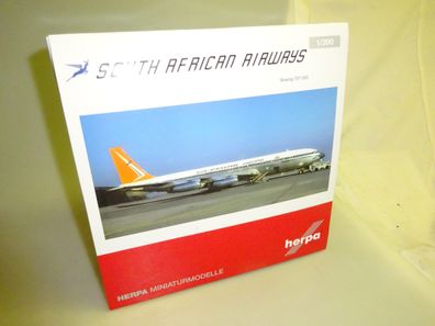 1:200 Herpa Wings 558693 Boeing 707-320 South African Airways, neuw./ovp