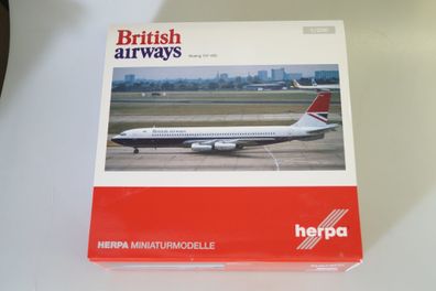 1:200 Herpa 558464 Boeing 707-400 BA, neuw./ovp