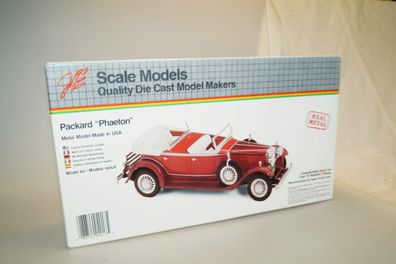 1:20 JLE Scale Models Metal Kit 4017 Packard Phaeton, neu