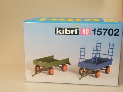 H0: Kibri Bausatz 15702 Landwirtsch. Anhänger, neuw./ovp
