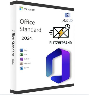 Microsoft Office 2024 Standard für MAC kein ABO