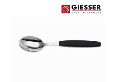 Giesser Messer Löffel Suppenlöffel Esslöffel Menülöffel Besteck 20cm schwarz