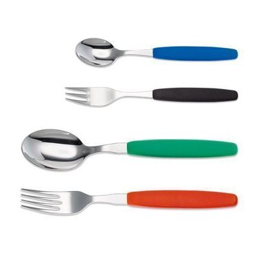Giesser Messer Besteck Löffel Teelöffel Gabel Essgabel Kuchengabel in 6 Farben