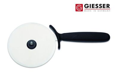 Giesser Messer Profi Pizzaschneider Pizzaroller Pizzarad Ø 12cm schwarz scharf