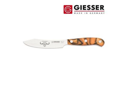 Giesser Messer PremiumCut Acryl Spicy Orange Officemesser Küchenmesser BBQ 10 cm