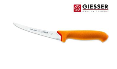Giesser Ausbeinmesser PrimeLine rutschfest scharf gelb - 15 cm Klinge flexibel