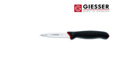 Giesser Messer Gemüsemesser Spickmesser Küchenmesser Obst PrimeLine schwarz 10cm