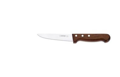 Giesser Messer Stechmesser Schlachtmesser Fleischer gerade Klinge 13cm Holzgriff