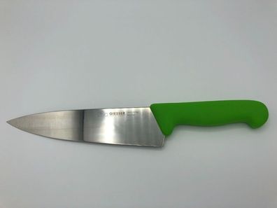 Giesser Messer Küchenmesser Kochmesser Profimesser scharf hellgrün breit 20 cm