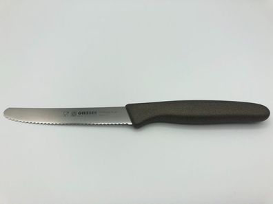 Giesser Messer Tomatenmesser Universalmesser Griff neu 11cm Welle unknown brown
