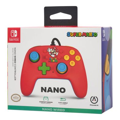 PowerA Nano Kabelgebundener Switch Controller - Mario Medley