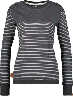 Alife &amp; Kickin Damen LeonieAK Z Longsleeve Moonless Melange