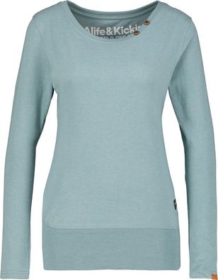 Alife &amp; Kickin Damen ConnyAK A Longsleeve Pacific Melange
