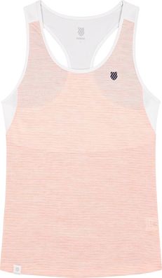 K-Swiss Damen Shirt Tank Top K Swiss Hypercourt Speed 3 Peach/White 92467