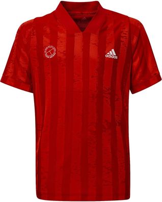 Adidas Kinder T-Shirt T Shirt Boys F Lift Tee Scarlet/Pink 116588