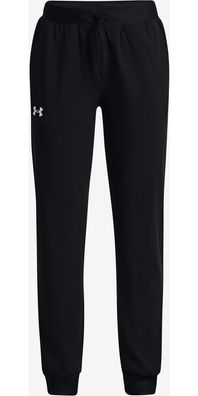 Under Armour Kinder Sporthose Hosen Für Mädchen Sport Woven Storm Pant Blk 190453