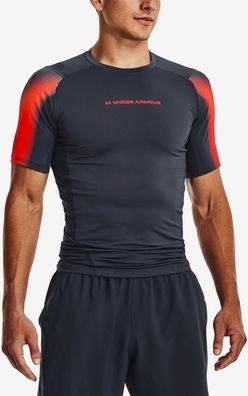 Under Armour Sportshirt Herren T Shirt Heatgear Novelty Ss Gry 1373886