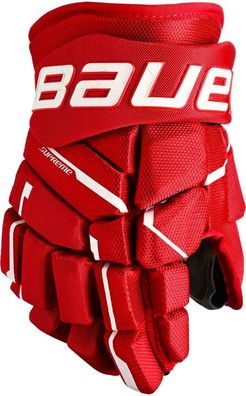 Bauer Kinder Handschuhe Eishockeyhandschuhe Supreme M5Pro Red Junior 1350915