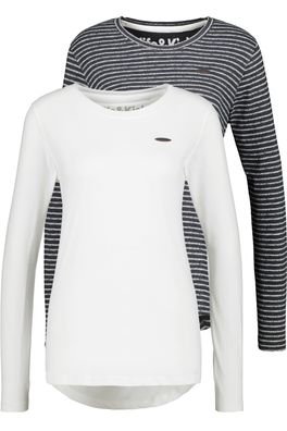 Alife &amp; Kickin Damen Longsleeve LeaAK Doublepack 80834-2101