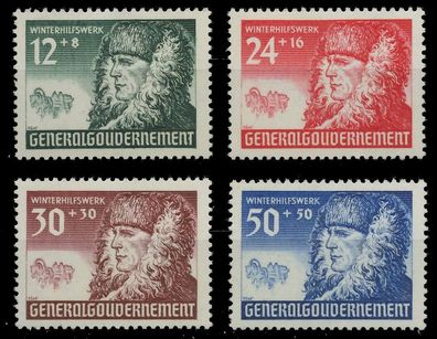 Generalgouvernement 1940 Nr 59-62 postfrisch X9F68D6