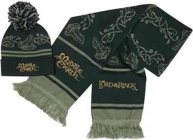 The Lord Of The Rings Middle Earth Hat And Scarf Set LOR08593SCC