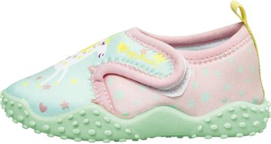 Playshoes Kinder Aqua-Schuhe Einhorn 174745 Mint-18/19