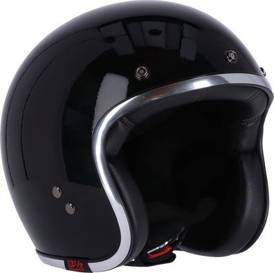 13 1/2 Motorrad Jethelm Skull Bucket Helmet DRE0037