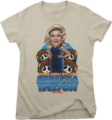 Ted Lasso Damen T-Shirt Rebecca Welton Girly Tee WB-5-TEDL005