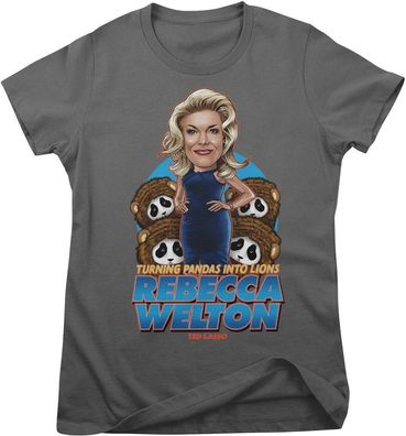 Ted Lasso Damen T-Shirt Rebecca Welton Girly Tee WB-5-TEDL005