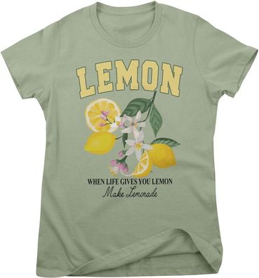 Hybris Damen T-Shirt Lemons Girly Tee HY-5-BC027
