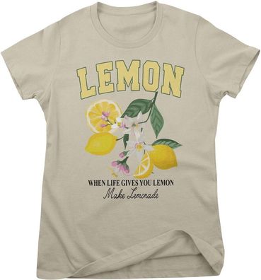 Hybris Damen T-Shirt Lemons Girly Tee HY-5-BC027