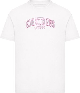 Mister Tee Mädchen T-Shirt Everything Is Nice College Style MTK374
