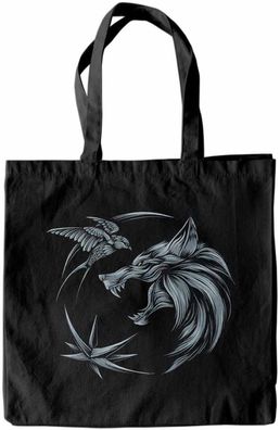Witcher Silver Medallion Tote Bag WIT07835TBB