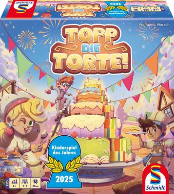 Topp die Torte! - Kinderspiel des Jahres 2025