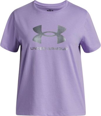 Under Armour Kinder Sportshirt Rival Shimmer T-Shirt 6004129