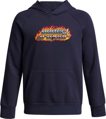 Under Armour Kinder Hoodie Rival Flamin Wdmrk HD Fleece 6003781