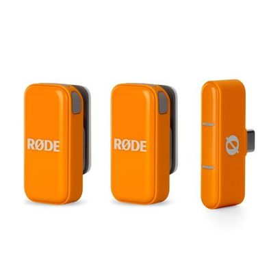 Rode Wireless Micro Drahtloses Mikrofon-System USB-C Orange