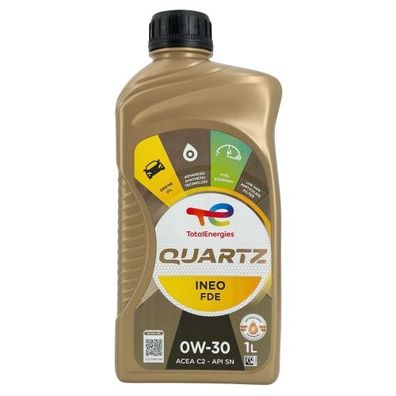 Total Quartz Ineo FDE 0W-30 1 Liter