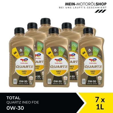 Total Quartz Ineo FDE 0W-30 7x1 Liter