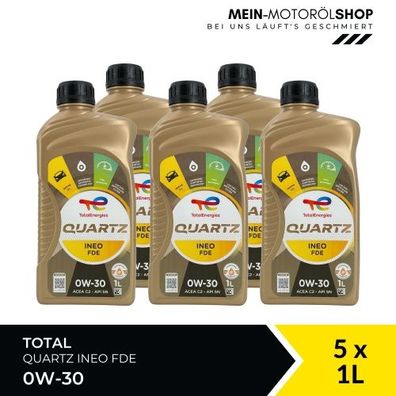 Total Quartz Ineo FDE 0W-30 5x1 Liter